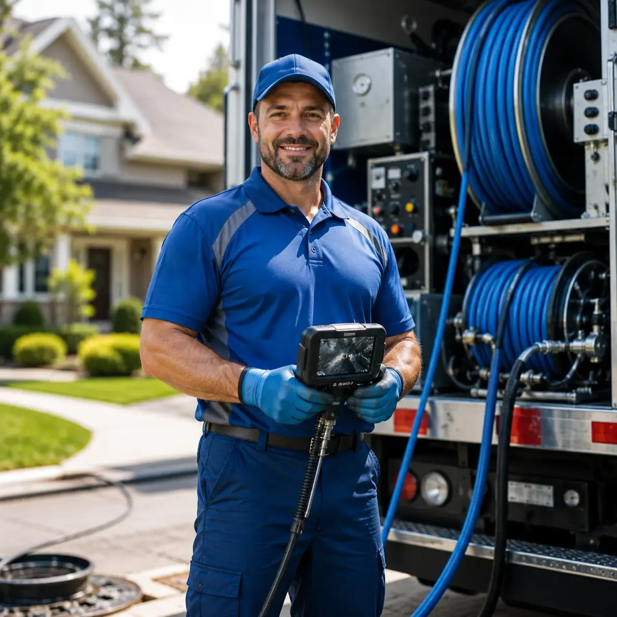 Local outdoor drain cleaning specialists in Schoolcraft, MI